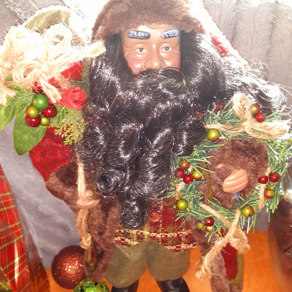 African American Santa Claus Christmas